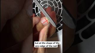 How to shape symmetrical nail nailshape