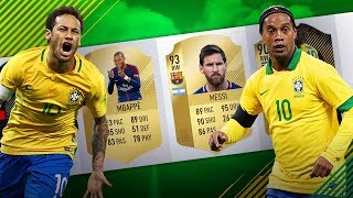 Co za napad! RONALDINHO & NEYMAR! | FIFA 18 Draft