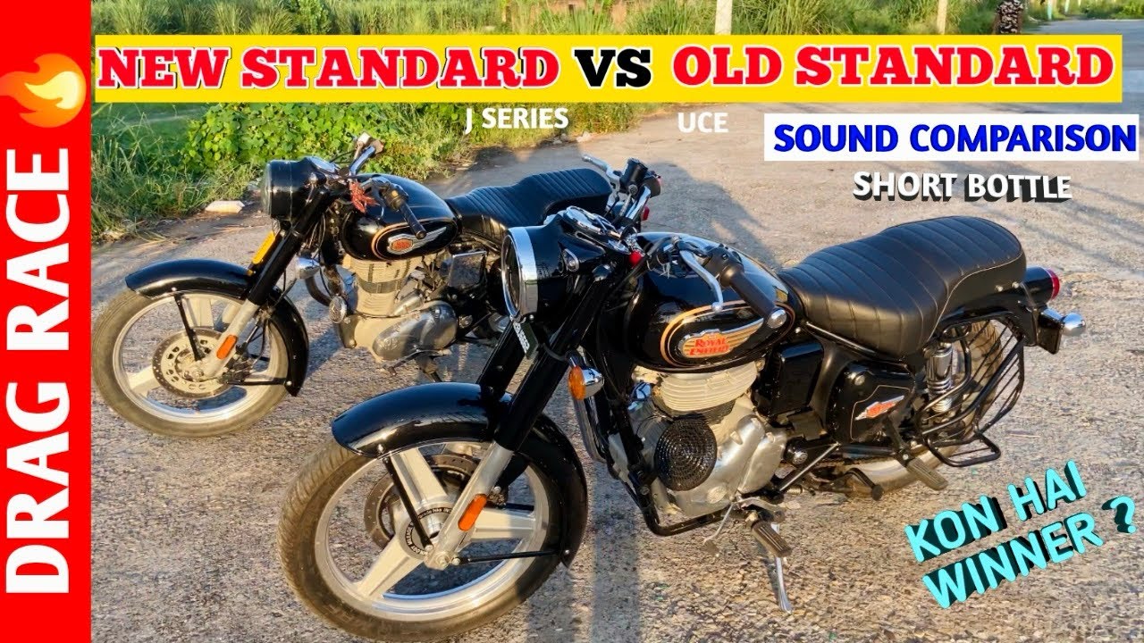 Kisme कितना Dum Hai..😈New Standard Vs Old Standard DRAG RACE🔥 ||Sound Comparison||