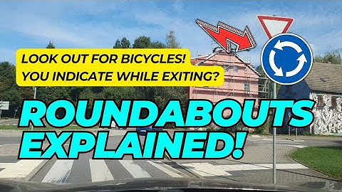 How Roundabouts Work in Germany!