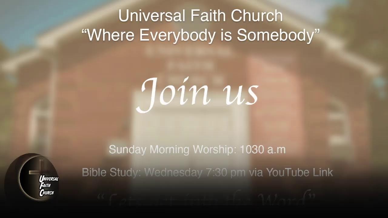 Sunday Service, Remember I have the final word Isaiah 