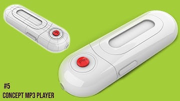 Concept MP3 Player 3D Modelling Tutorial with Rhino - Part 2