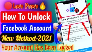 Your Account Has Been Locked Facebook | How to Unlock facebook Account | Confirm your identity |2021