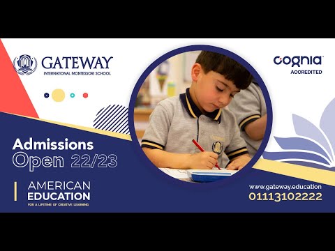 Gateway School admissions is open for the academic year 2022-2023