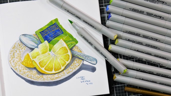 Yummy Cupcake in Marker: Sketchbook Sunday – The Frugal Crafter Blog