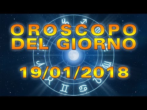 Video: Oroscopo 19 Gennaio