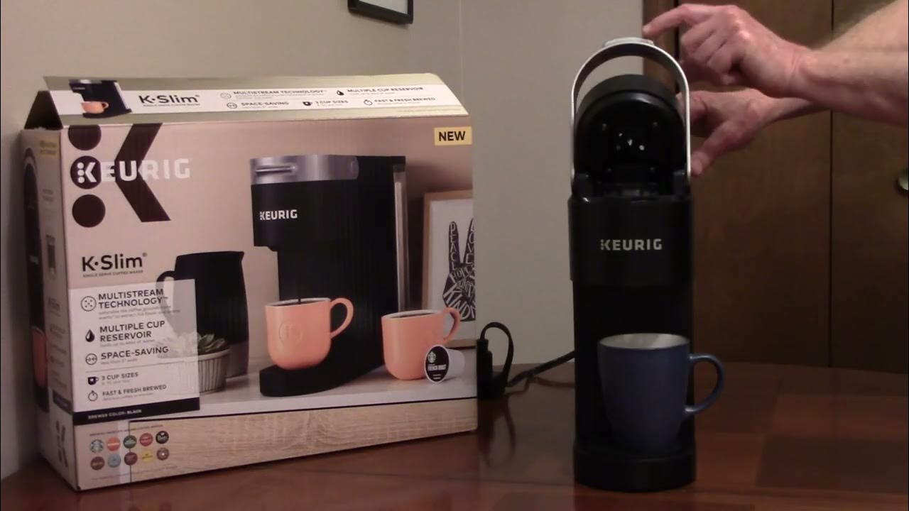 How to Set Up a K Slim Keurig Coffee Maker YouTube