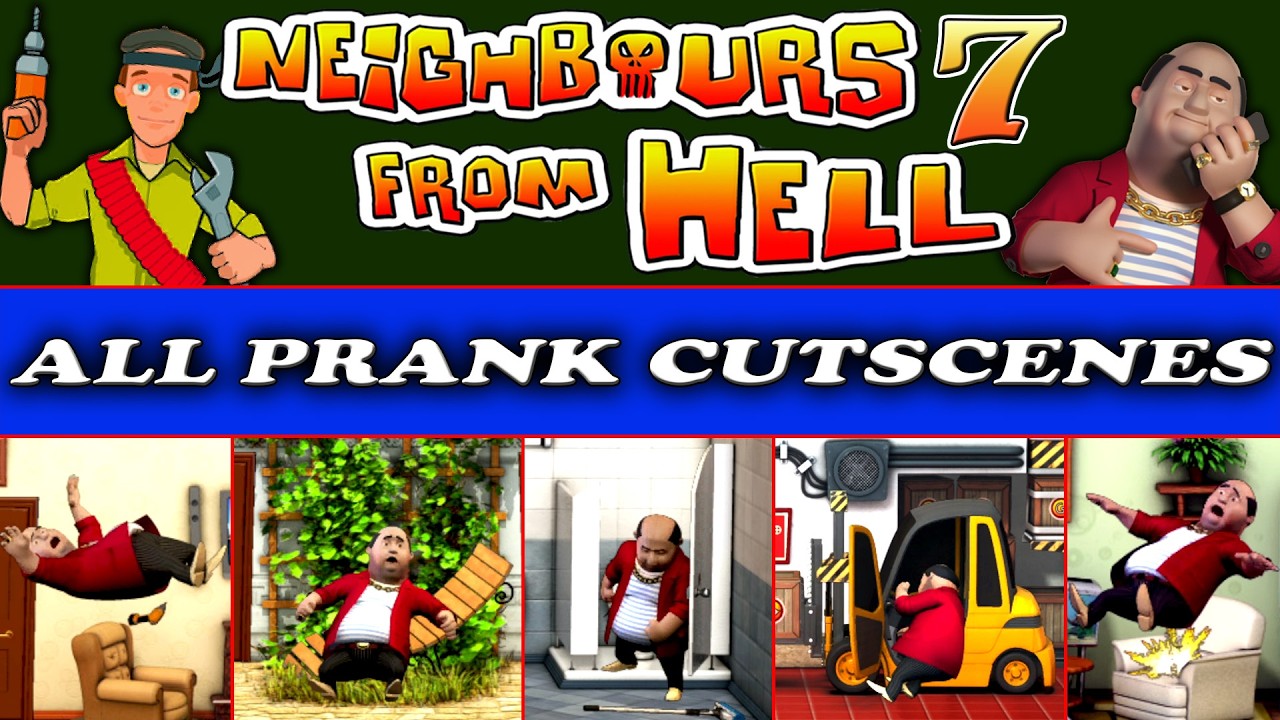 ALL Pranks/ Tricks/ Funny Moments (Neighbours From Hell 7) - YouTube