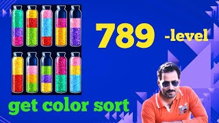 Get color sort level 789 Solution walkthrough