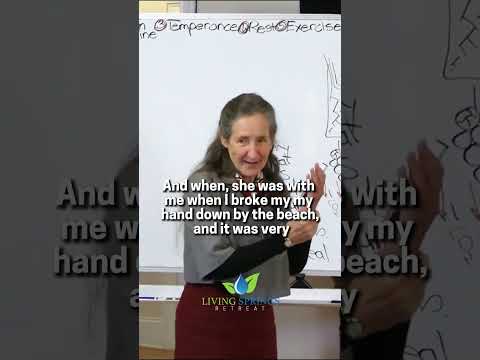 Barbara O'Neill explains how breathing correctly can help manage anxiety by Living Springs Retreat
