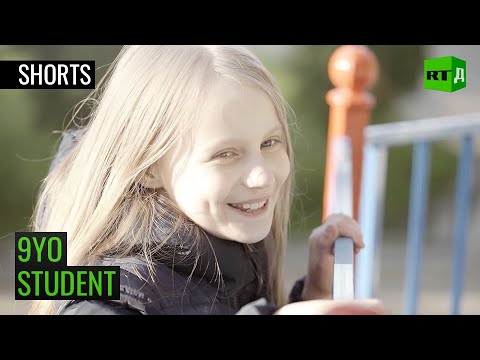 Russian Child Prodigy: She’s nine but already going to university | RT Documentary #shorts