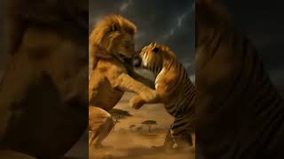 Aslan Vs Tiger Gerçek Kral Wildliferodistance Wildwondersı Taçlandırmak Için Efsanevi Mücadele