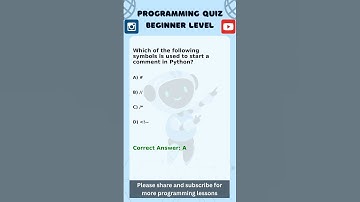 Programming Quiz - Beginner Level | Python | AI | Machine Learning | Data Science | Coding | Gen AI