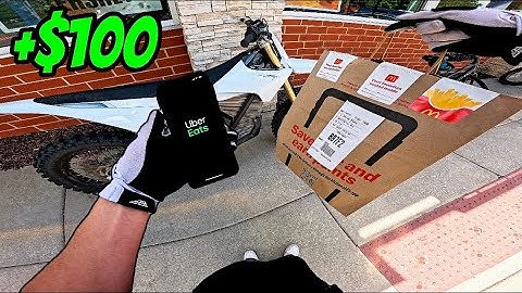 UBER EATS Delivery On Stark Varg Alpha