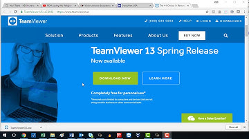 Team Viewer Remote Support