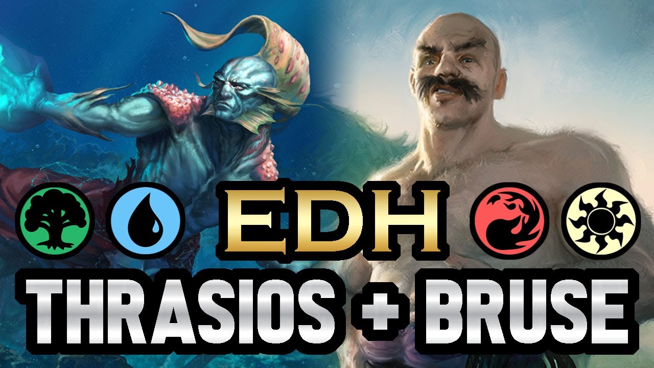 【 EDH Gameplay 】 💥 THRASIOS + BRUSE TARL 💥 *Non Competitive*