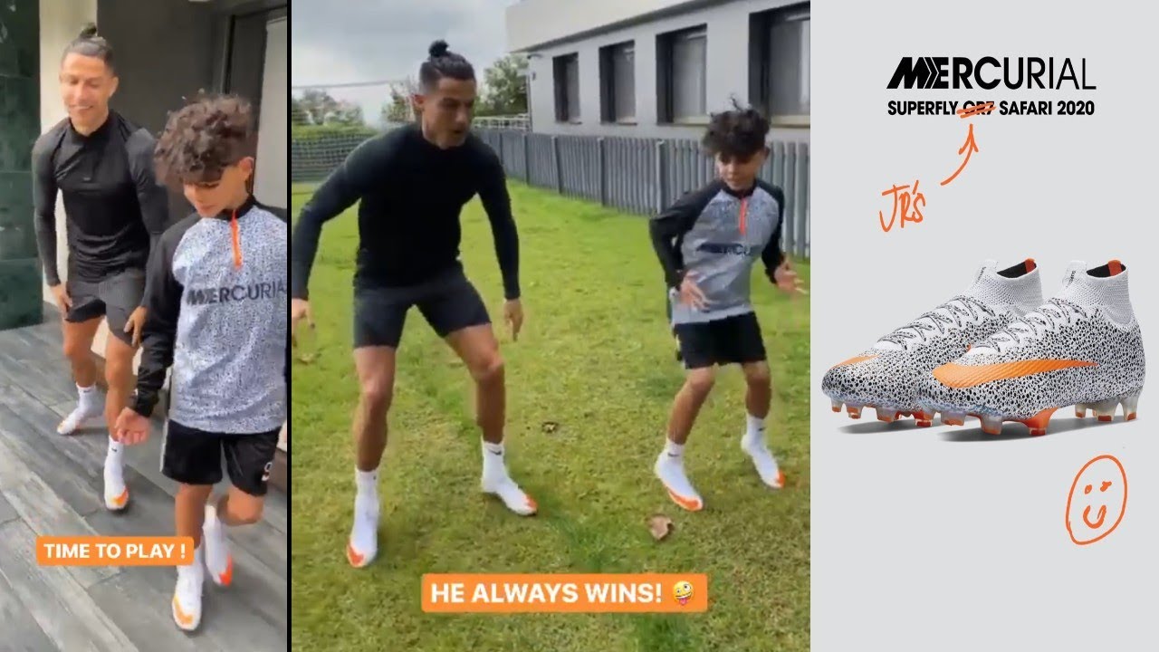 New Boots for Cristiano Ronaldo Junior 