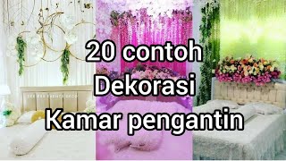 Dekorasi kamar pengantin