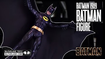 McFarlane Toys DC Multiverse Batman 1989 Batman Figure | @TheReviewSpot