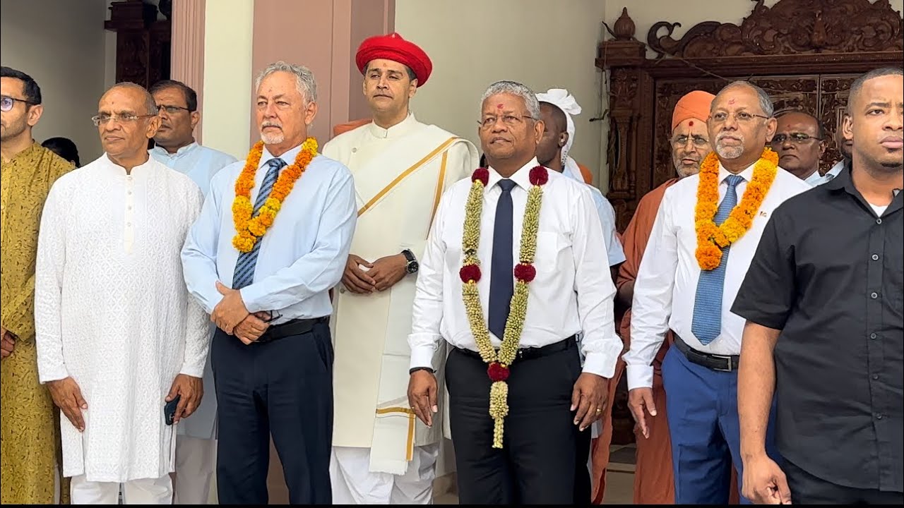 Seychelles Mandir Opening + Murti Pratishta