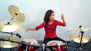 Europe   The Final Countdown Silent Knight Version Drum Cover by Nur Amira Syahira