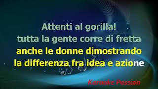 Karaoke  - Il Gorilla -  Fabrizio De Andrè