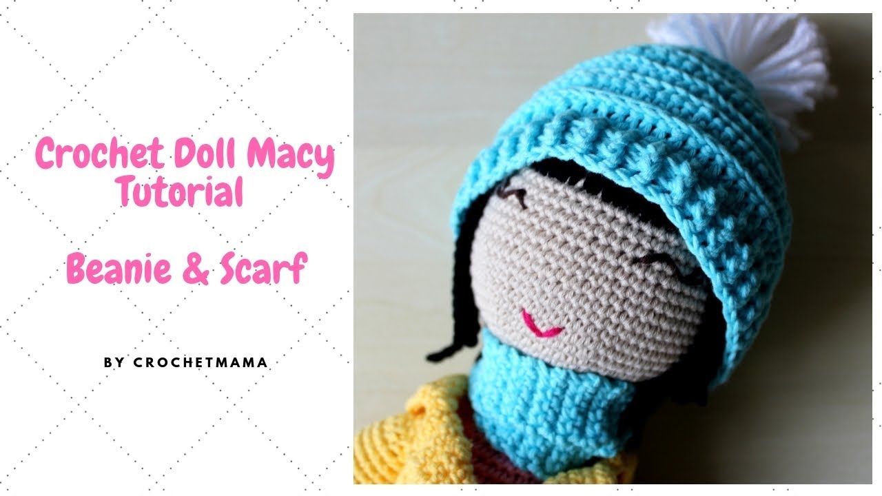 How To Crochet a Kids Beanie and Scarf - Rockin Mama™