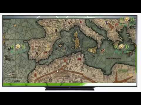 مكة و المدينة و قبر الرسول في الجزائر في اقدم خريطة 1375و مسارات الحج خطة لمحو الامة الامازيغية