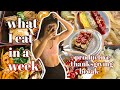 WHAT I ATE during THANKSGIVING WEEK | + how to be PRODUCTIVE