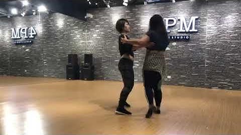 Heart Zouk dance- Nhi Miu- Thao nguyen [ Training]