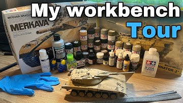 My Workbench Tour | Scale Modelling | Tamiya Paints