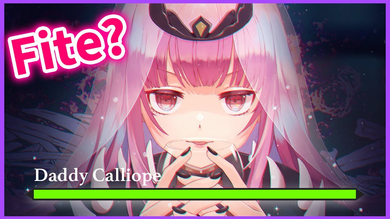 FIGHT me DAD, Yeah! | Deadbeats pick a Fight with Calli【Calliope Mori / HololiveEN】