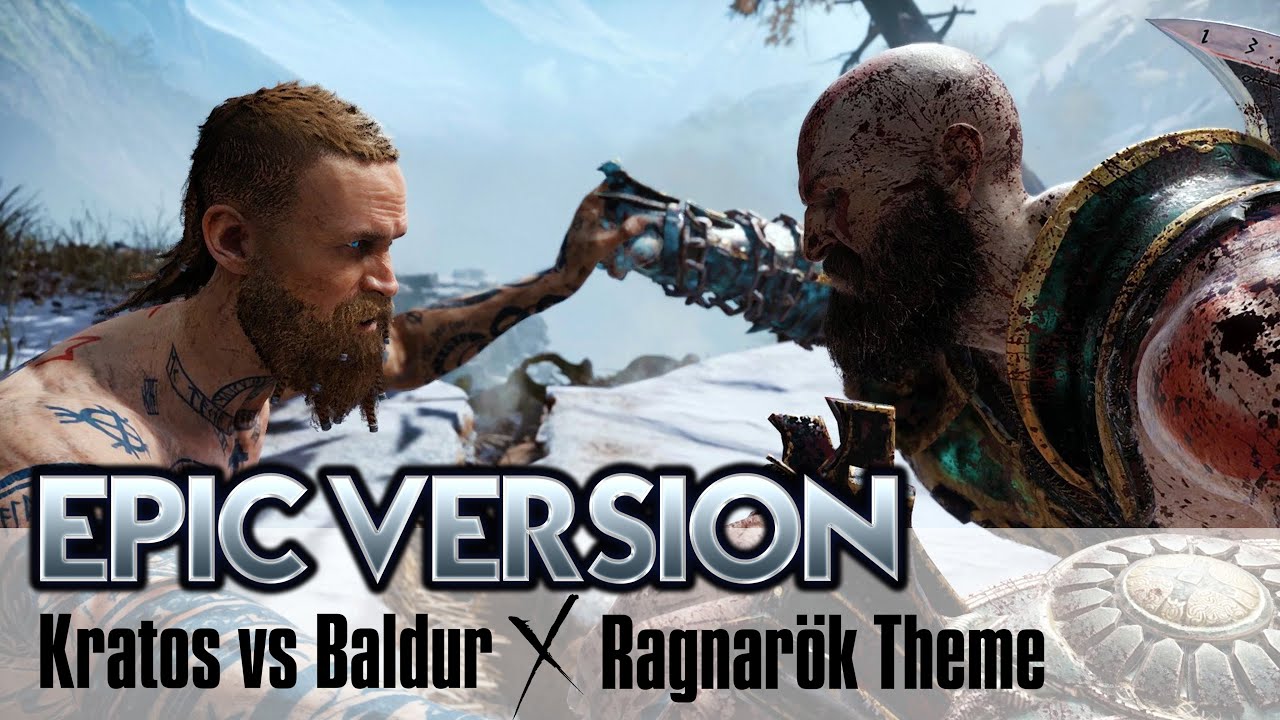 Baldur(GOW4)vsHeimdall(GOW5)#godofwar#godofwarragnarok#baldur