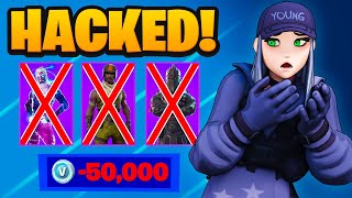 I HACKED my TWINS Fortnite Account (REVENGE)