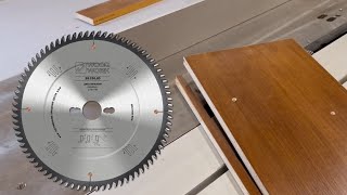 Какой пильный диск выбрать для чистого реза ЛДСП без сколов | Пила 38.250.80 Woodwork | Обзор и тест