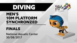 KL2017 29th SEA Games | Diving - Men's 10m Platform Synchro FINALS | 30/08/2017