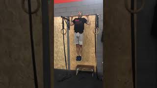 Pull-ups and static routine from 1-5 10 sec holds Pier