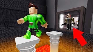 JUMP Over OBSTACLES To ESCAPE From The BEAST! (Roblox)