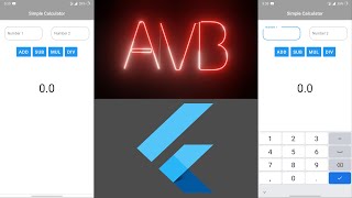 Flutter Tutorial For Beginners Simple Calculator [NO BACKEND] | [VS CODE] | [LOW QUALITY RENDER]