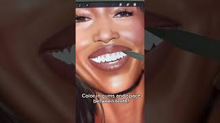How to draw realistic teeth #howtodraw #teeth #digitalart #procreate #drawingtutorial #realism Net Worth