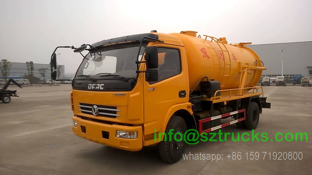 Cesspit Emptier used for vacuum suction truck and high pressure jetting truck