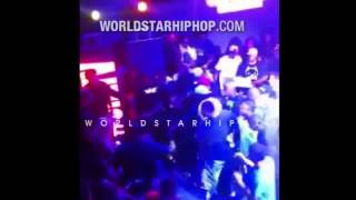 Exclusive  Math Hoffa Punching Serius Jones During Rap Battle!