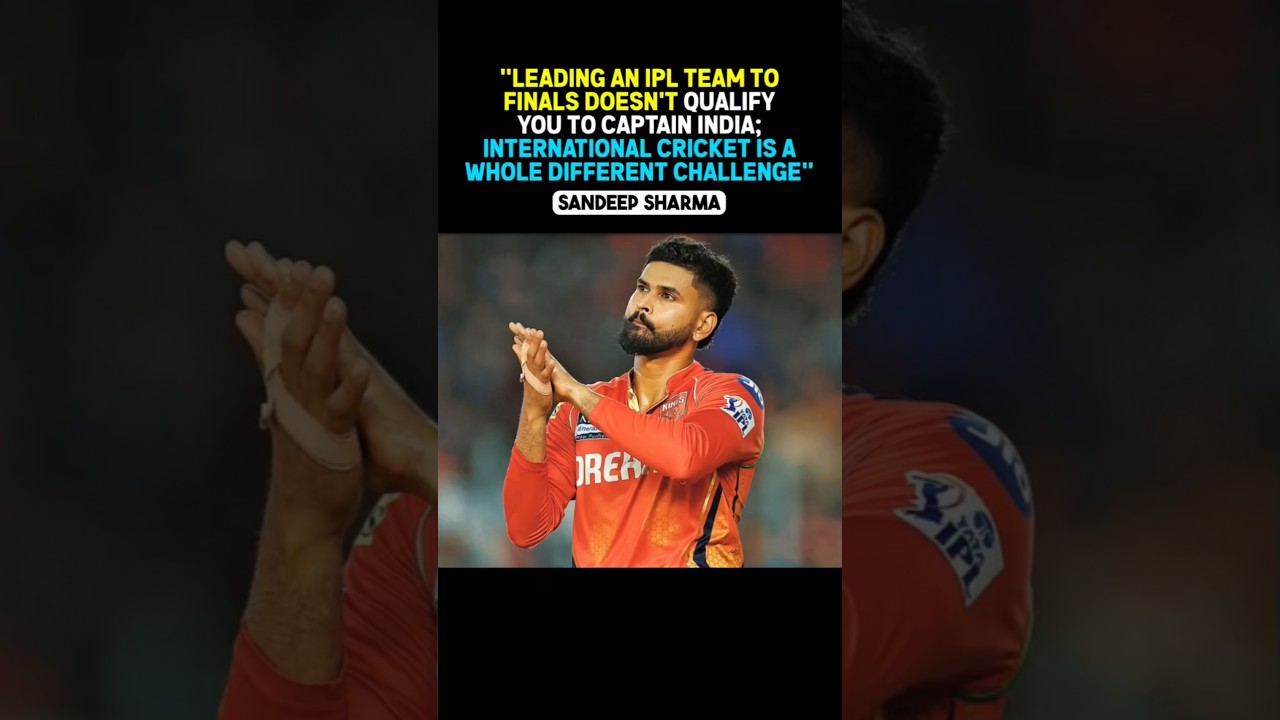Sandeep Sharma on India Captaincy Challenge 