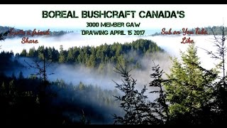 Boreal Bushcraft Canadas 3000 FB Member GAW