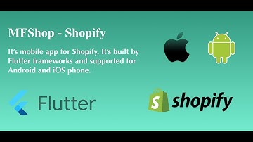 MFShop Shopify - Flutter app for Shopify