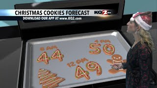 A cloudy but mild Monday ahead