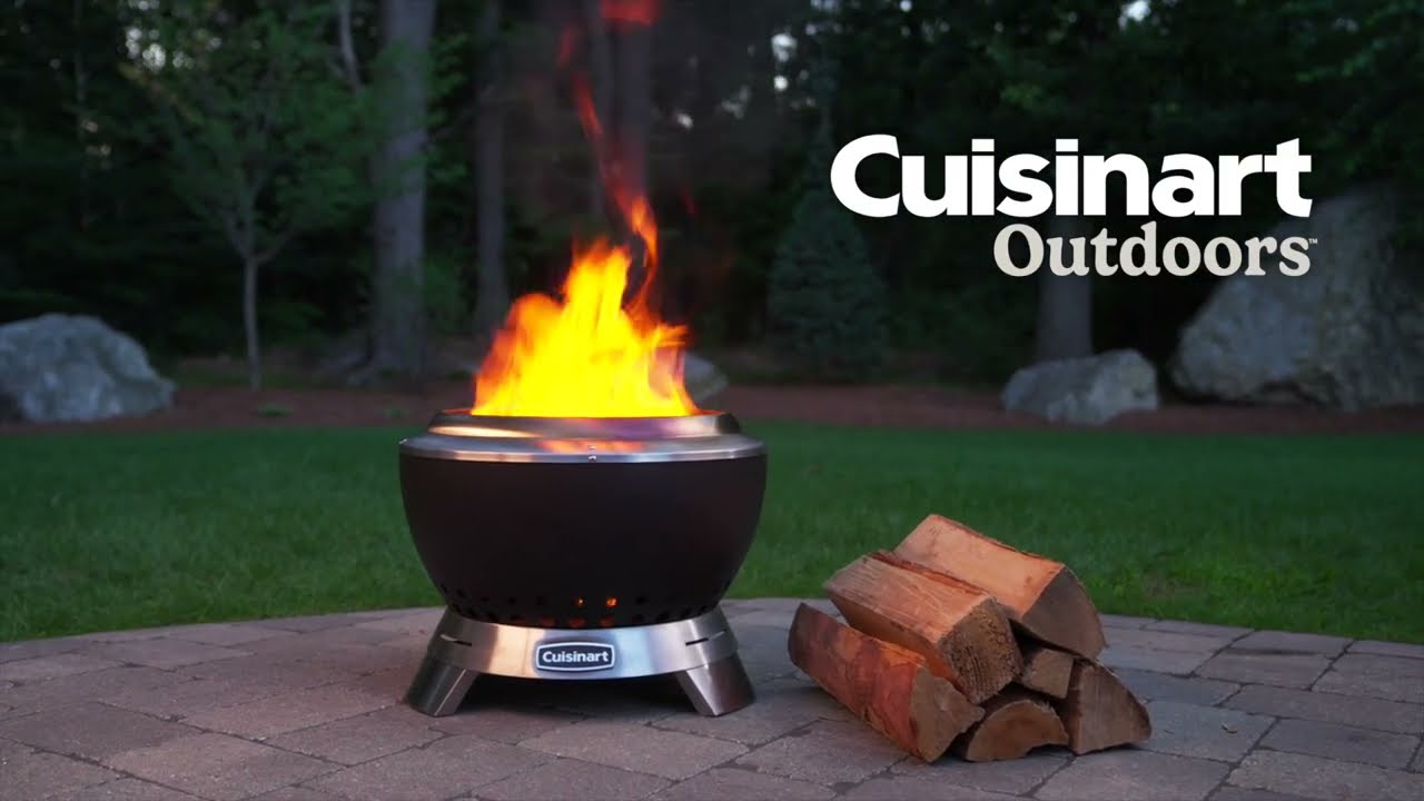 19.5” Cleanburn Smokeless Fire Pit - Cuisinart