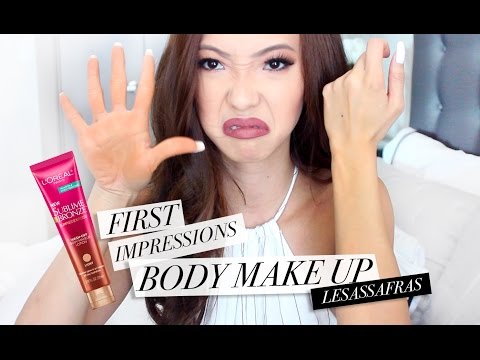 First Impression: Body Makeup! L'Oréal Sublime Bronze Summer Express