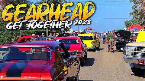 ENORMOUS CAR SHOW!!! The Gearhead Get Together 2023!! Hot Rods, Classic Cars, Rat Rods, Street Rods!