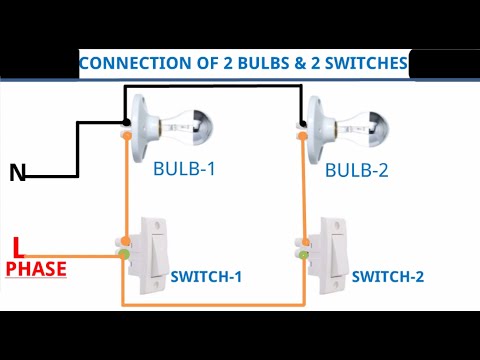 Videó: Átvezető kapcsolók: kapcsolási rajz 2 helyről két lámpára